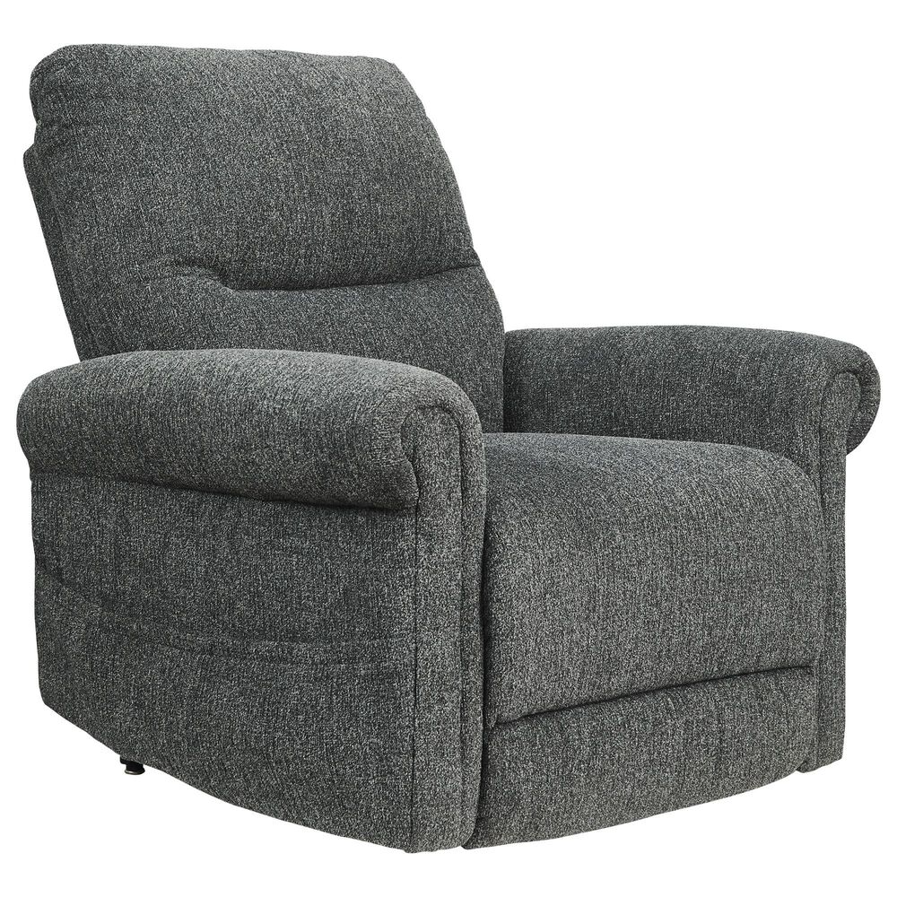 Ashley Aureta Power Lift Recliner in Charcoal, , large
