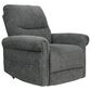 Ashley Aureta Power Lift Recliner in Charcoal, , large