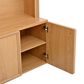 HOMLUX 4-Hook Hall Tree with Entryway Storage Bench in Natural, , large