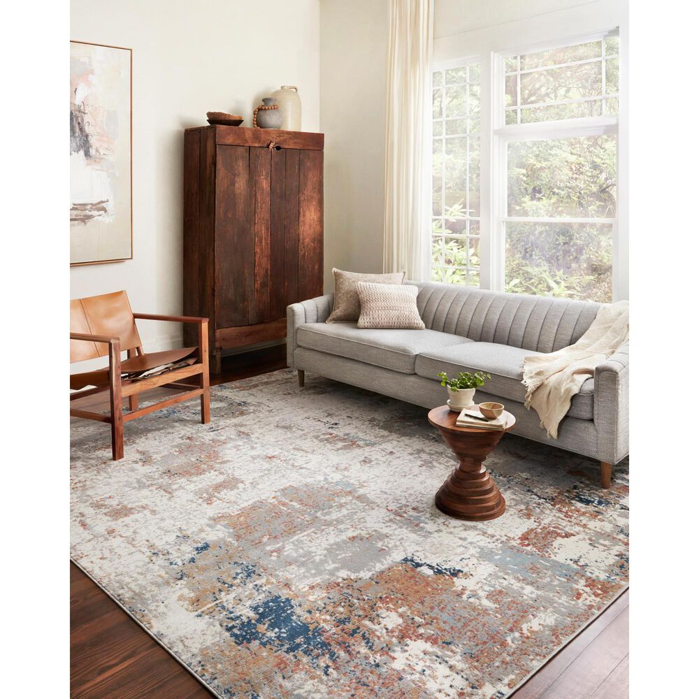Loloi II Bianca BIA-03  6&#39;7&quot; x 9&#39;2&quot; Multicolor Area Rug, , large