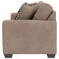 Ashley Triston-Peaks Stationary Loveseat in Suede, , large