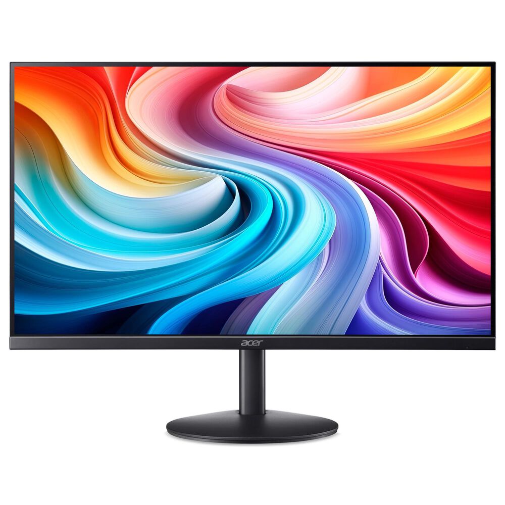 Acer 27" Widescreen FHD LCD Monitor in Black, , large