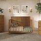 Evolur Flynn Convertible Crib with Guard Rail in Sedona, , large
