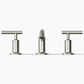 Kohler Purist Widespread Bathroom Sink Faucet in Vibrant Polished Nickel, , large