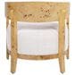 Jennifer Taylor Home Madrid Accent Chair in Seashell White, , large