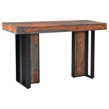 Shell Island Furniture Sierra Console Table in Dark Iron and Brown, , large