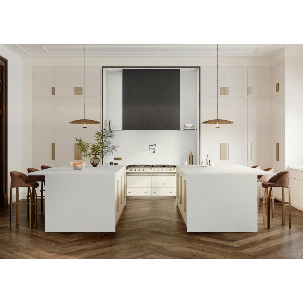 Cambria Luxury White Cliff 3cm Quartz Countertop in White, , large