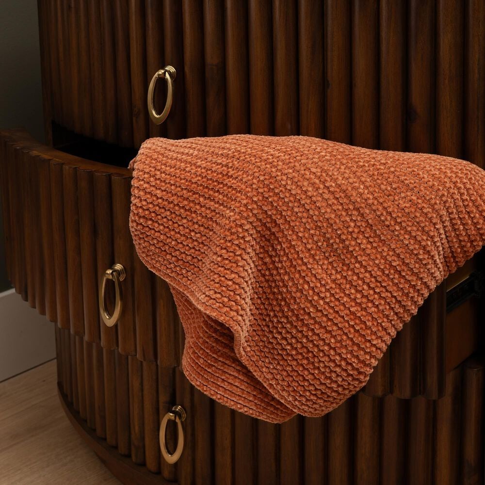 Linon Home Decor Chantel 3-Drawer Nightstand in Walnut, , large