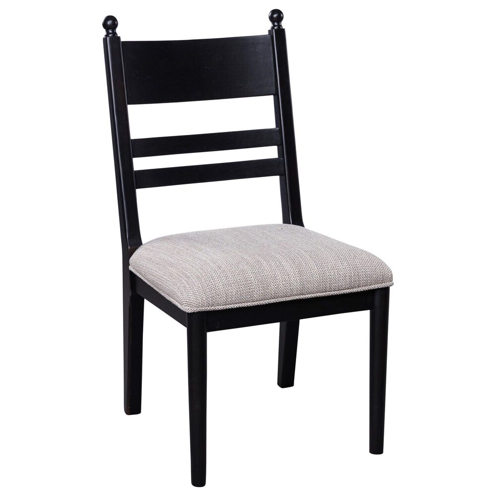 Ashley Greddinton Upholstered Dining Side Chair in Black, , large