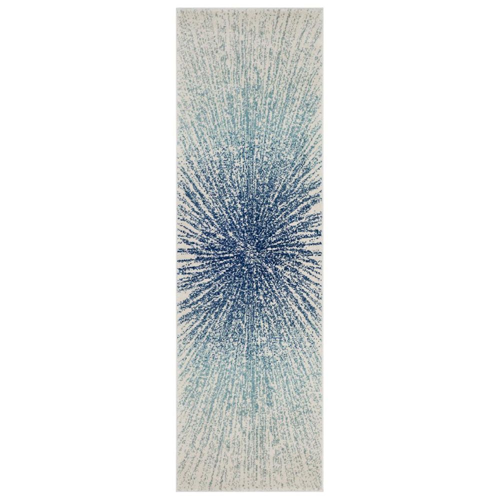 Safavieh Evoke EVK228A 2&#39;2&quot; x 5&#39; Royal and Ivory Runner, , large