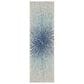 Safavieh Evoke EVK228A 2"2" x 5" Royal and Ivory Runner, , large