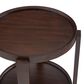 Riverside Furniture Walnut Park Chairside Table in Dark Walnut, , large