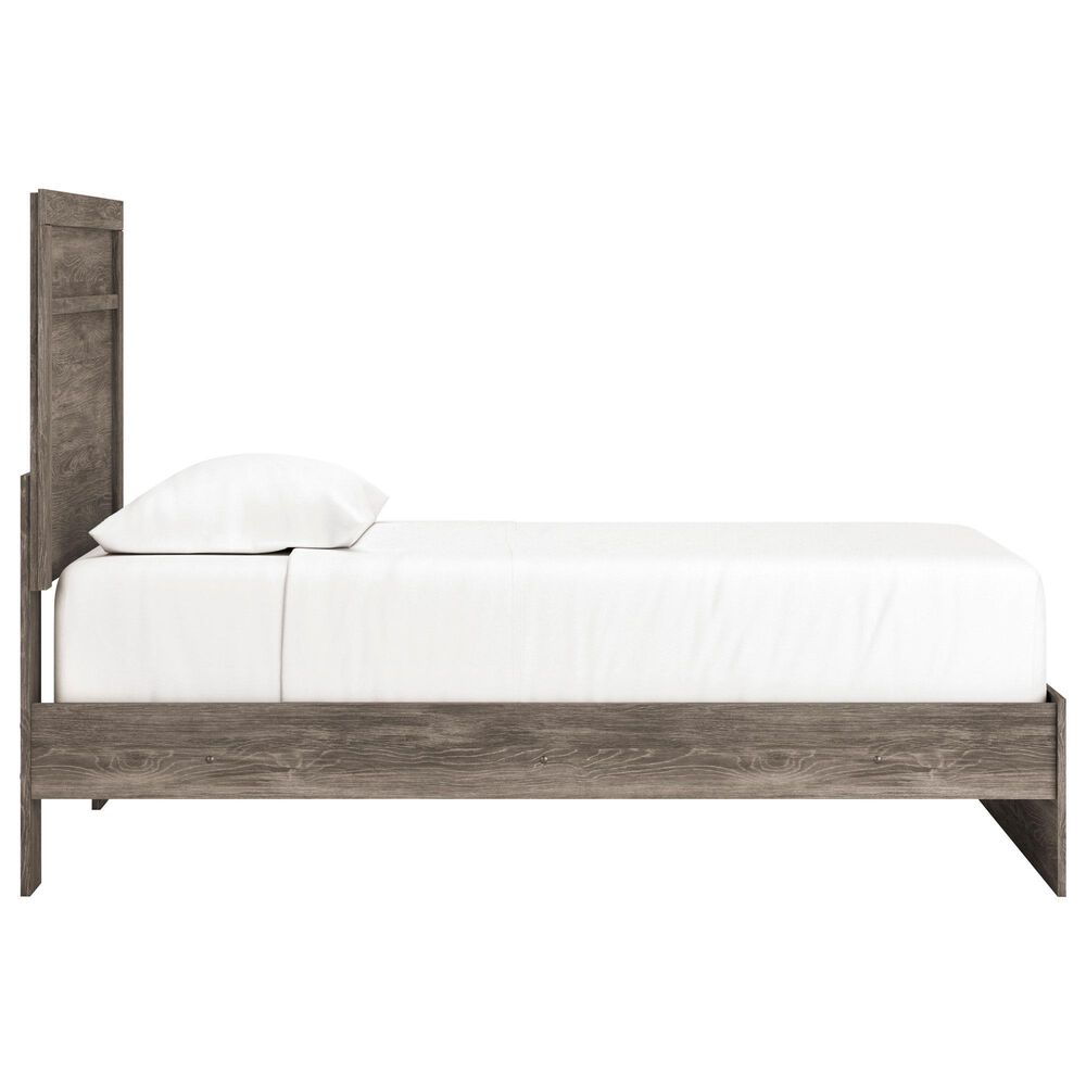 Ashley Ralinksi Twin Panel Bed in Gray, , large