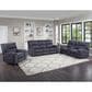 Steve Silver Lovell Power Reclining Sofa in Charcoal, , large