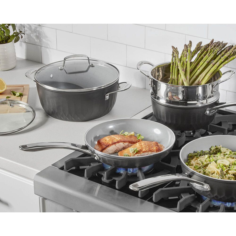 Deal Partners, Inc 11-Piece Non-Stick Cookware Set in Black, , large