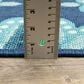 Oriental Weavers Meridian 2206B 2"3" x 7"6" Blue Runner, , large