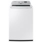 Samsung 4.7 cu. ft. Large Capacity Smart Top Load Washer with Active WaterJet in White, , large