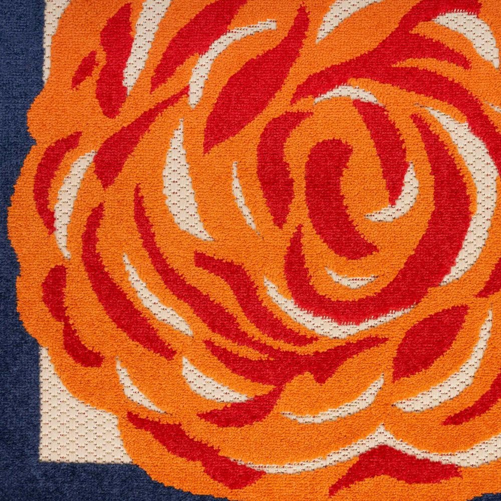 Nourison Aloha ALH32 7&#39;10&quot; x 10&#39;6&quot; Multicolor Indoor/Outdoor Area Rug, , large