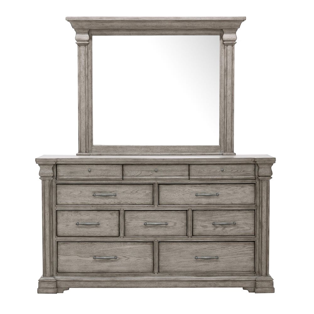 Chapel Hill Madison Ridge 10 Drawer Dresser in Madison Ridge Gray, , large