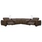 Interlochen 6-Piece Leather Power Reclining Sectional with Power Headrests, , large