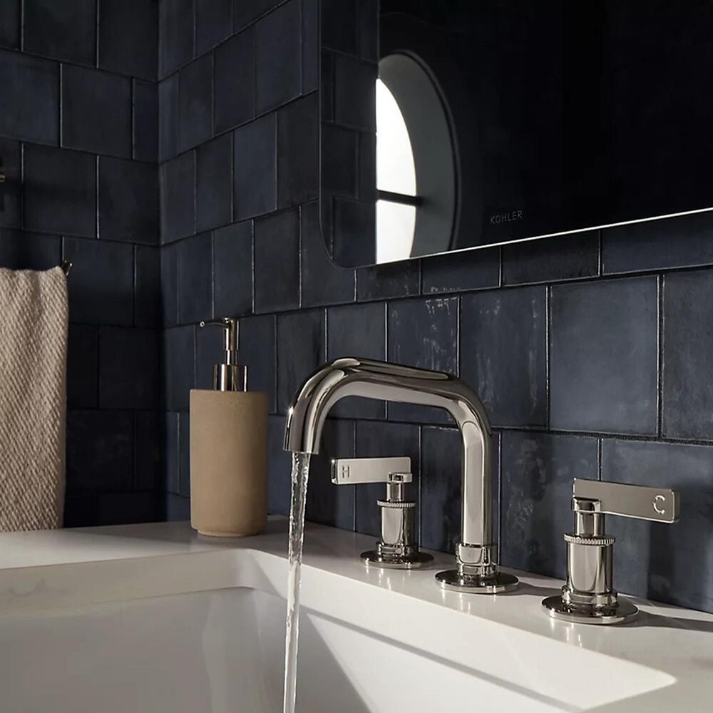 Kohler Castia Widespread Bathroom Sink Faucet in Vibrant Polished Nickel, , large