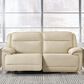 Ashley Double Deal 2-Piece Power Symmetrical Reclining Loveseat in Almond, , large