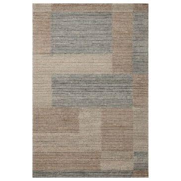 Loloi Stiles 8"6" x 11"6" Beige and Slate Area Rug, , large