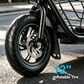 HOMLUX 550W 20-Mile Adults Electric Scooter with Pet Basket in Black, , large