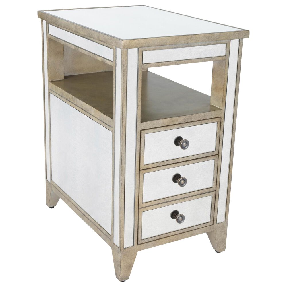 Butler Banes Chairside Table in Silver, , large