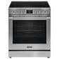 Frigidaire Professional 2-Piece Kitchen Package with 6.2 Cu. Ft. Electric Range and 1.9 Cu. Ft. Over-The-Range Microwave in Stainless Steel, , large