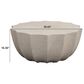 Hearth and Haven Outdoor Waterproof Coffee Table in White, , large