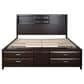 Ashley Vanmore California King Storage Bed in Dark Brown, , large