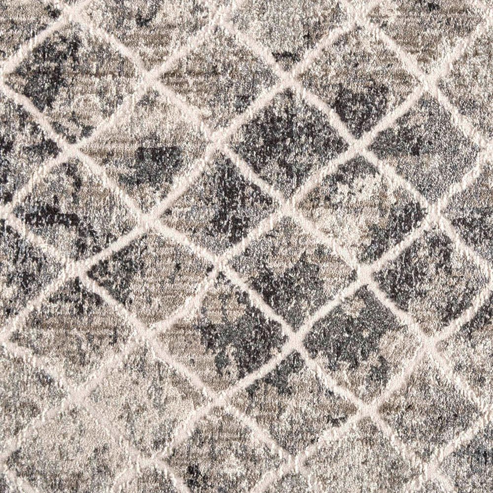 Feizy Kano 2&#39;7&quot; x 8&#39; Sand and Ivory Runner, , large