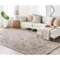 Surya Hightower 10" x 14" Light Gray, Medium Brown and Charcoal Area Rug, , large