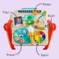 Fisher Price Laugh and Learn 4-In-1 Activity Table with Easel in Multicolor, , large
