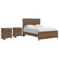 Ashley Broachmyn Queen Bed with Two Nightstands in Warm Auburn, , large