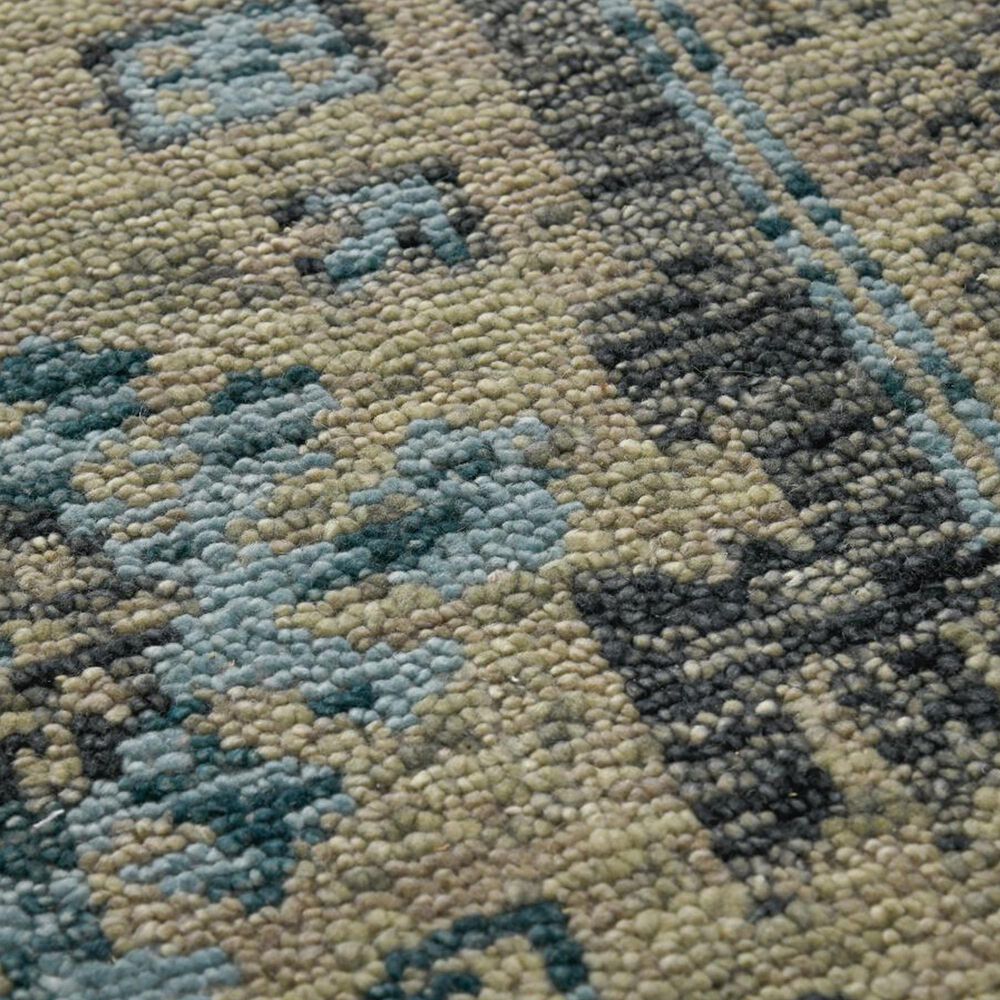 Amer Rugs Willow 9&#39; x 12&#39; Beige and Aqua Area Rug, , large