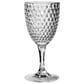 LeadingWare Diamond Cut 12 Oz Wine Glass in Clear, , large