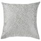 Ann Gish Diamond Dust 20" x 20" Square Throw Pillow in Pearl, , large