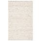 Safavieh Natura NAT330A 6" x 9" Ivory and Light Grey Area Rug, , large