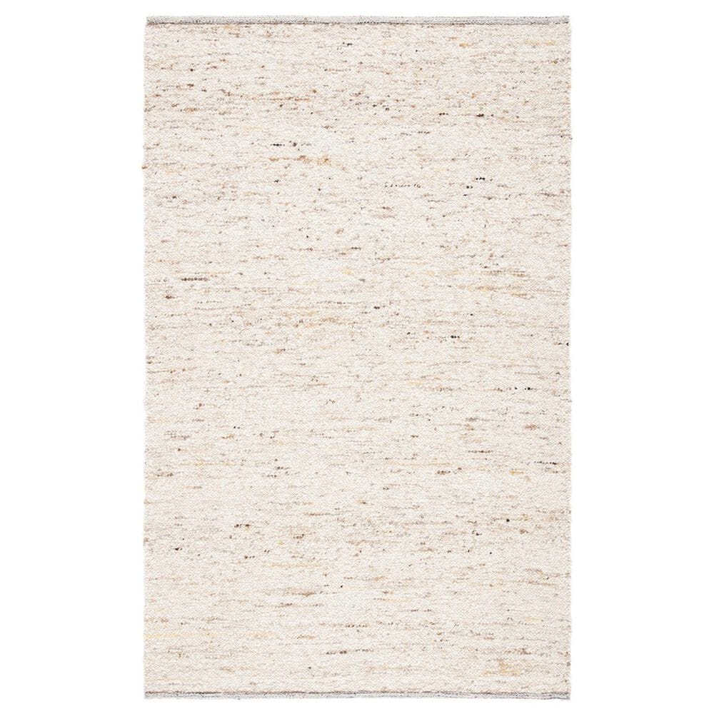 Safavieh Natura NAT330A 6" x 9" Ivory and Light Grey Area Rug, , large