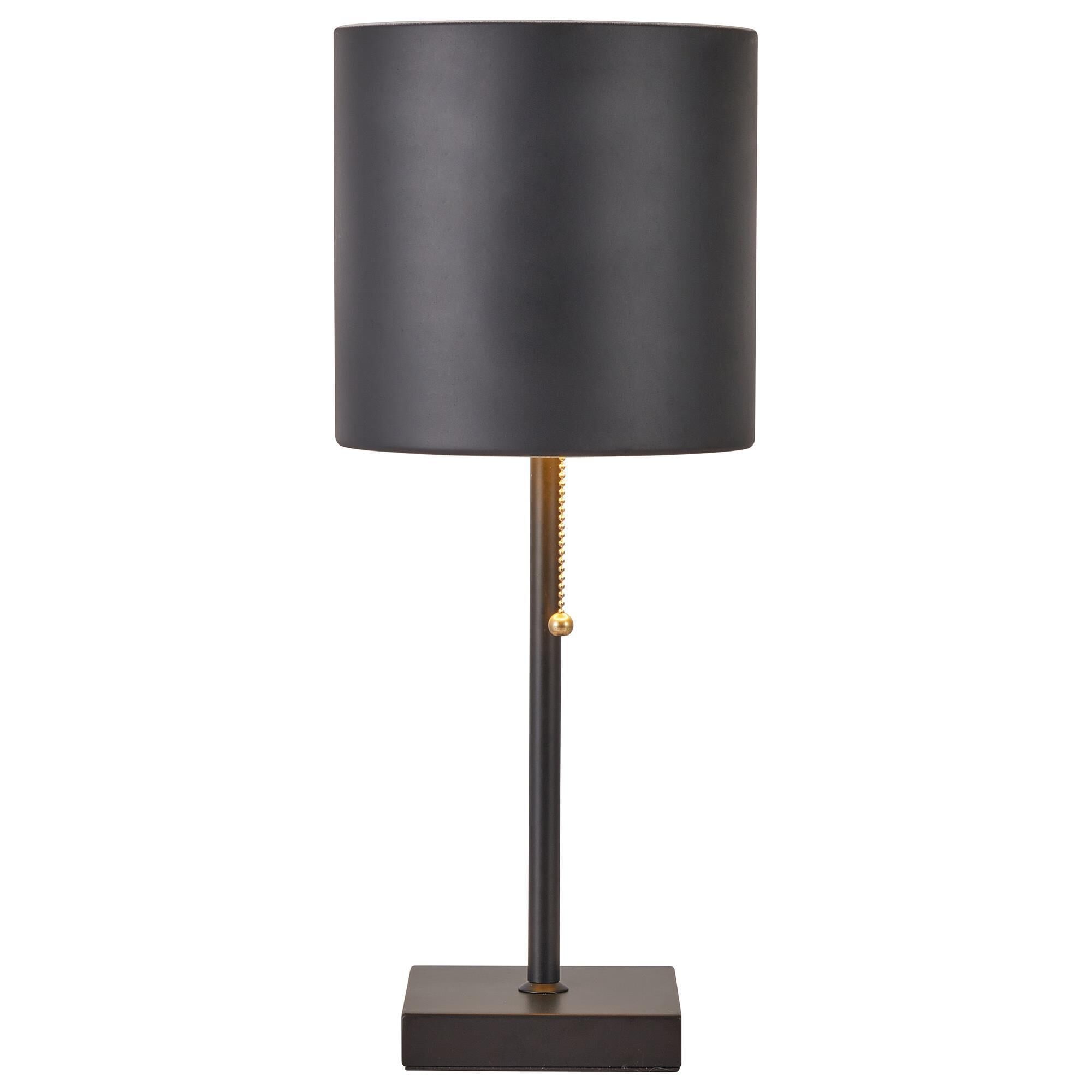 Anthony California 19 Table Lamp in Matte Black