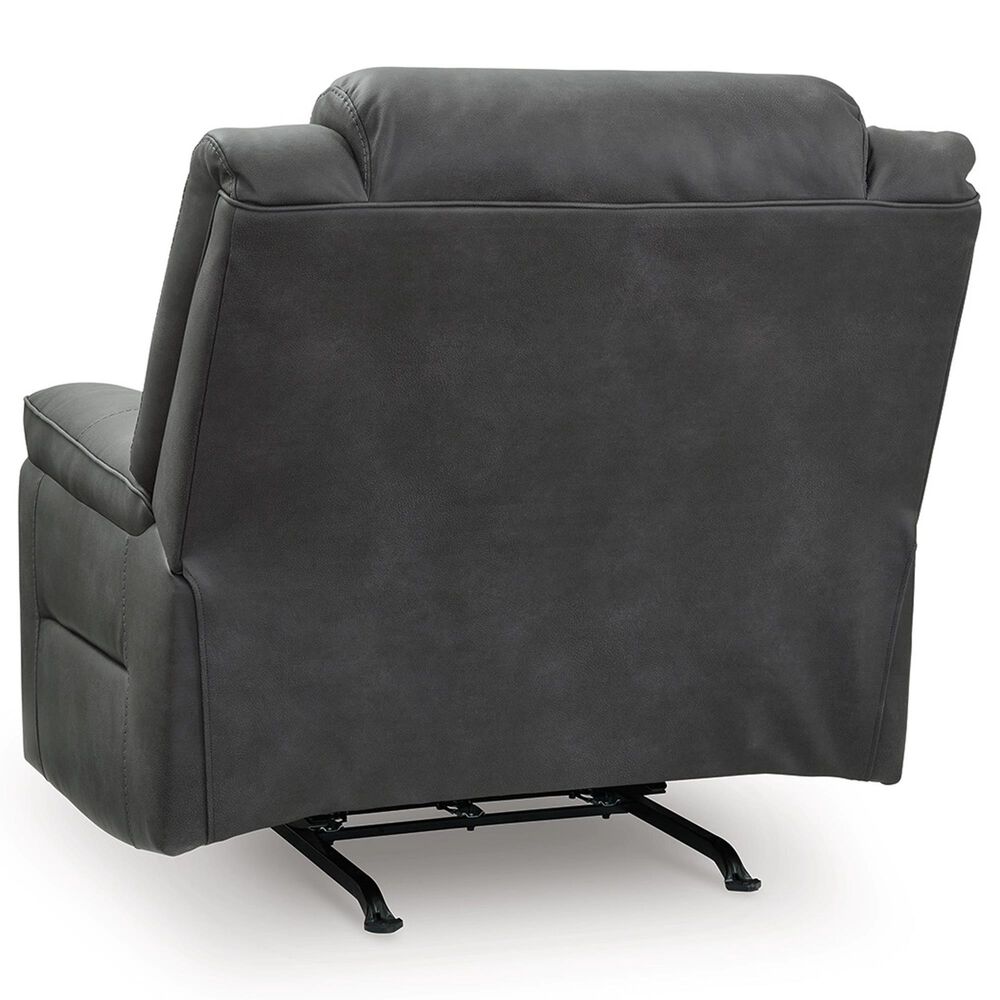 Ashley Status Check Manual Rocker Recliner in Shadow, , large