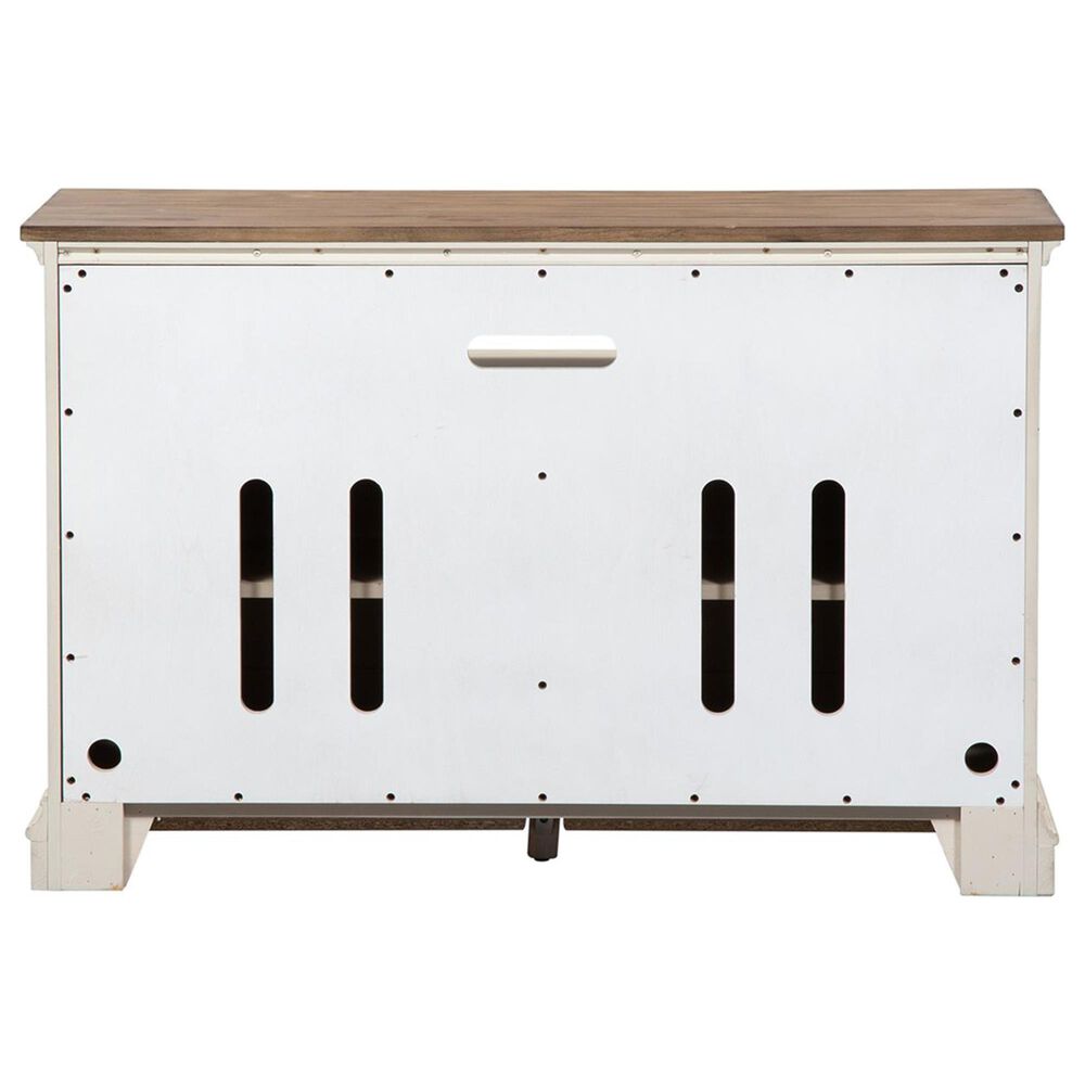 Belle Furnishings Morgan Creek 46&quot; TV Console in White, , large