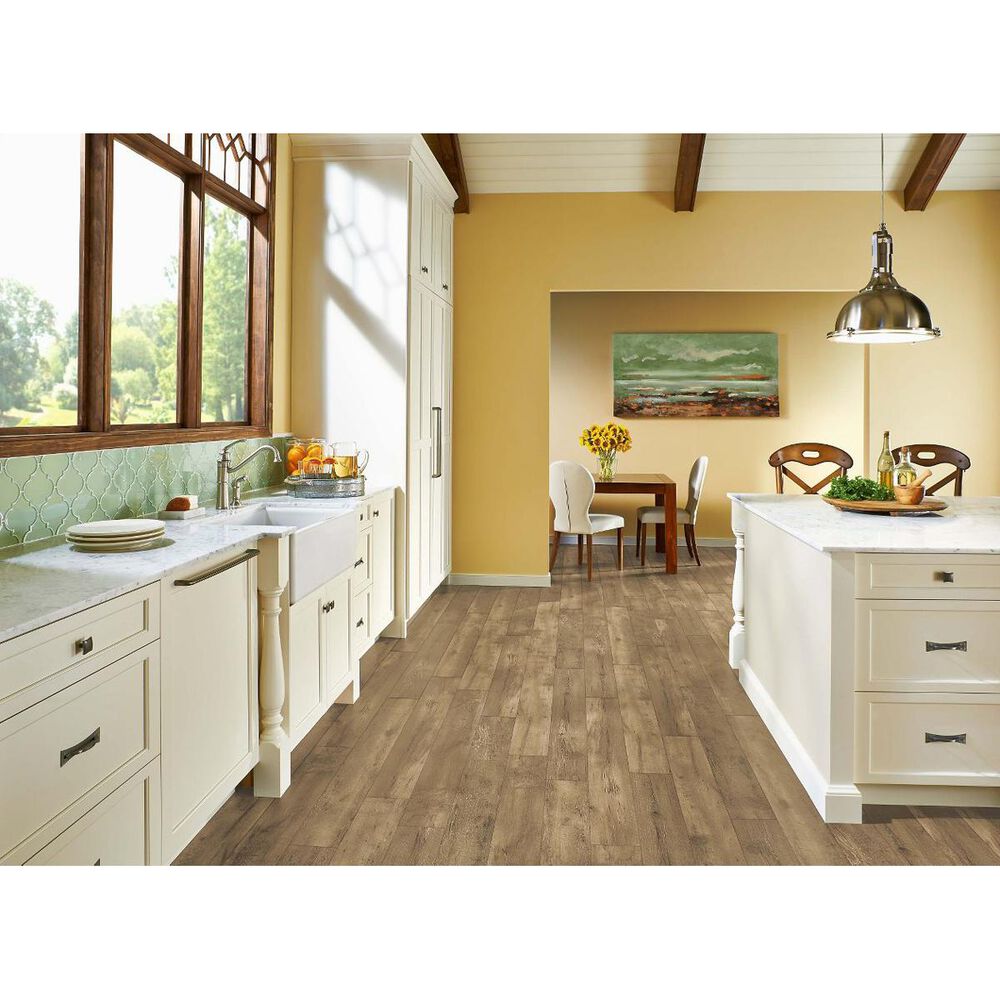 Armstrong Rigidcore Farmhouse Plank Natural 7.25" x 48" Luxury Vinyl Tile, , large