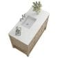 James Martin Vanities Breckenridge 48" Single Vanity in Whitewashed Oak with 3 cm White Zeus Quartz Top, , large