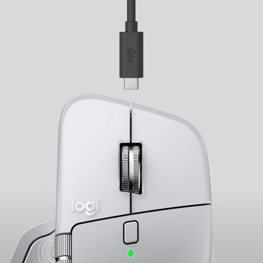 Logitech MX Master 4 Wireless Mouse for Mac in White Silver, , large