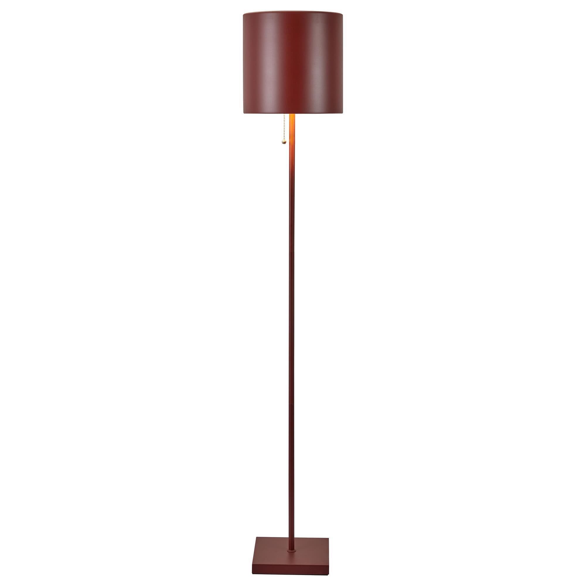 Anthony California 56.5 Floor Lamp in Red