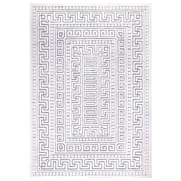 Orian Nouvelle Boucle Everest 5"2" x 7"6" Natural Silverton Area Rug, , large