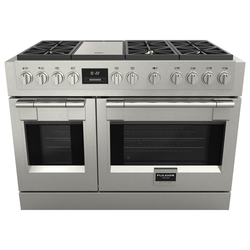 Fulgor Milano Sofia 6.5 Cu. Ft. 48&quot; Professional All Gas Range in Stainless Steel, , large